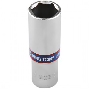 Soquete de 1/2" sextavado Longo 19mm - KING TONY